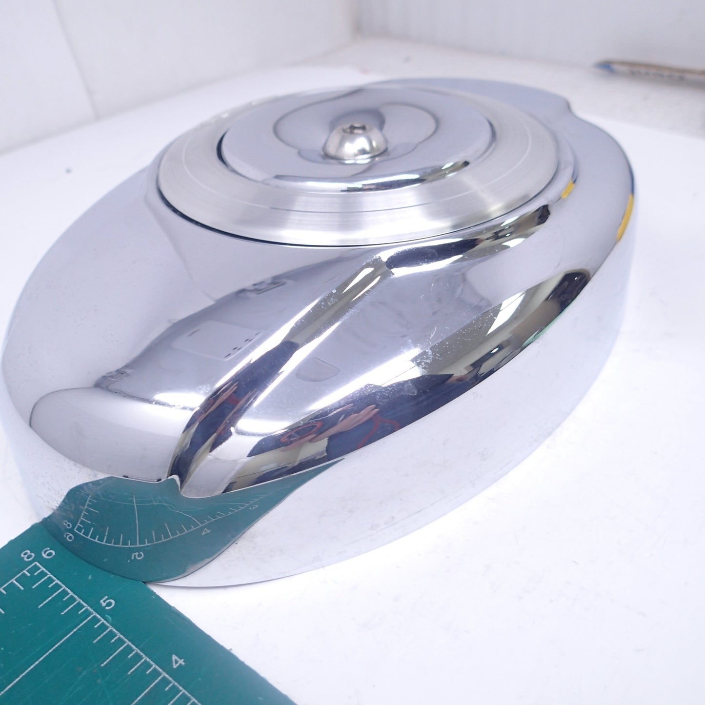 HARLEY DAVIDSON CHROME 103 AIR CLEANER COVER 29121-07 + SCREW