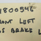 Harley-Davidson OEM 17-23 Road King Front LEFT ABS Brake Line 41800546  FL