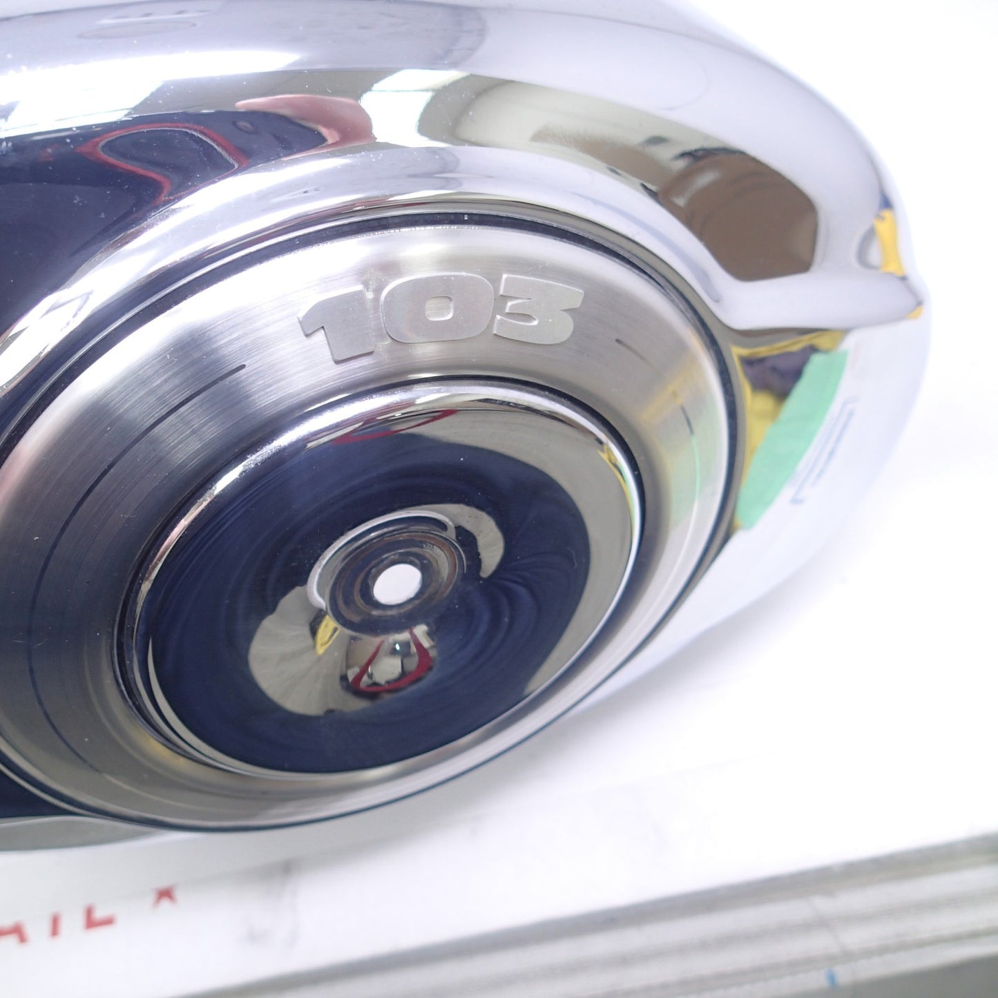 HARLEY DAVIDSON CHROME 103 AIR CLEANER COVER 29121-07 + SCREW