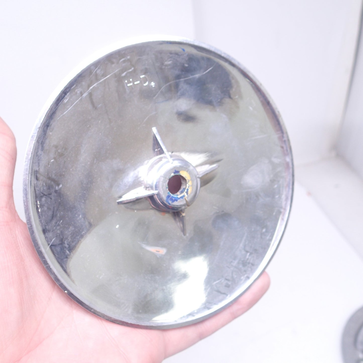 85-06 Harley Touring OEM Derby Cover  PLASTIC not metal