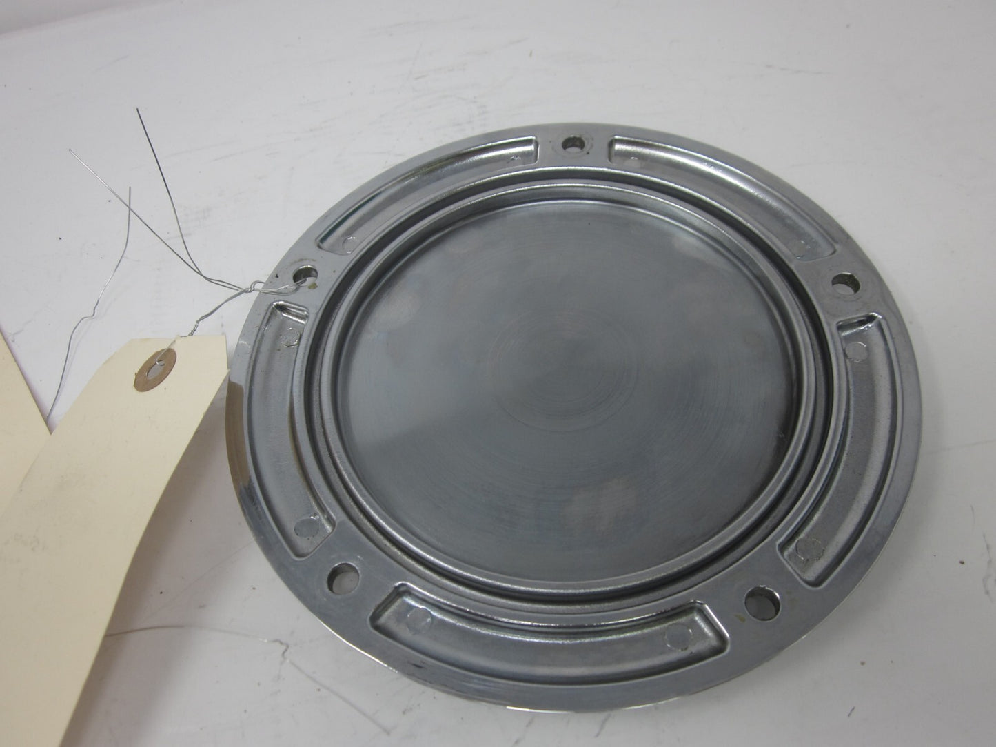 HARLEY Diamond Ice  Twin Rhinestone CLUTCH DERBY INSPECTION COVER 5 hole