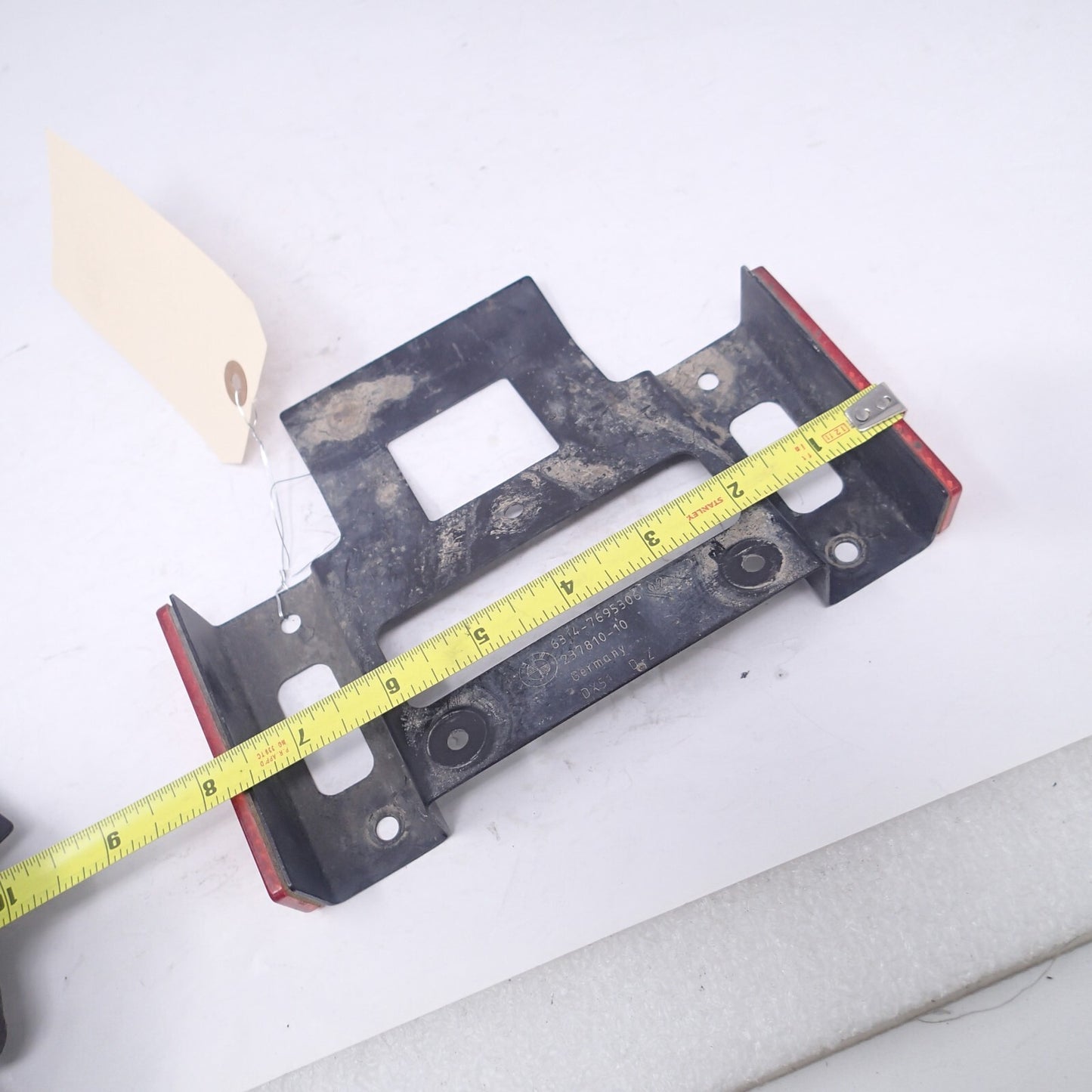 2013 11-18 BMW F 700 F700GS Rear Wheel Fender License Plate Mount Holder