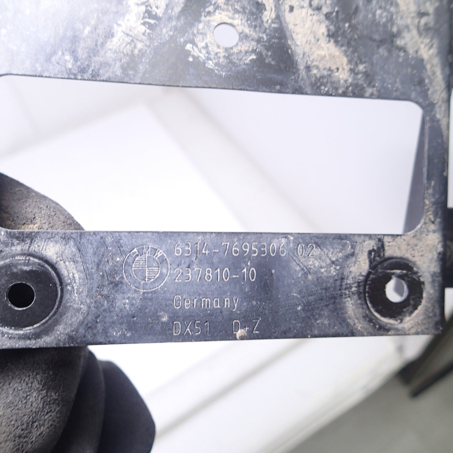 2013 11-18 BMW F 700 F700GS Rear Wheel Fender License Plate Mount Holder