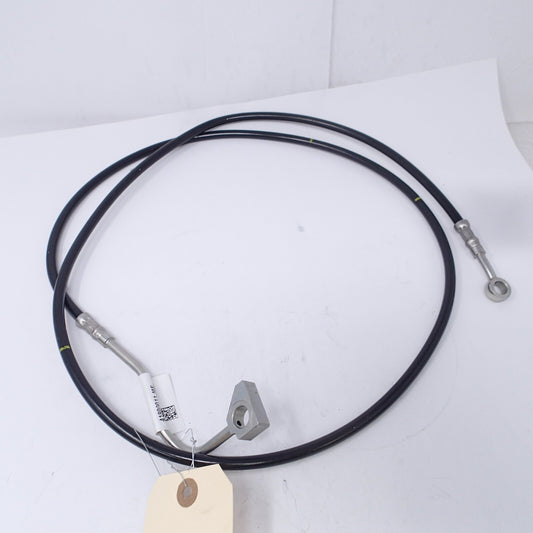Harley 41800011 BRAKE LINE, FRONT, UPPER, ABS Hose Master Cylinder OEM 14-23