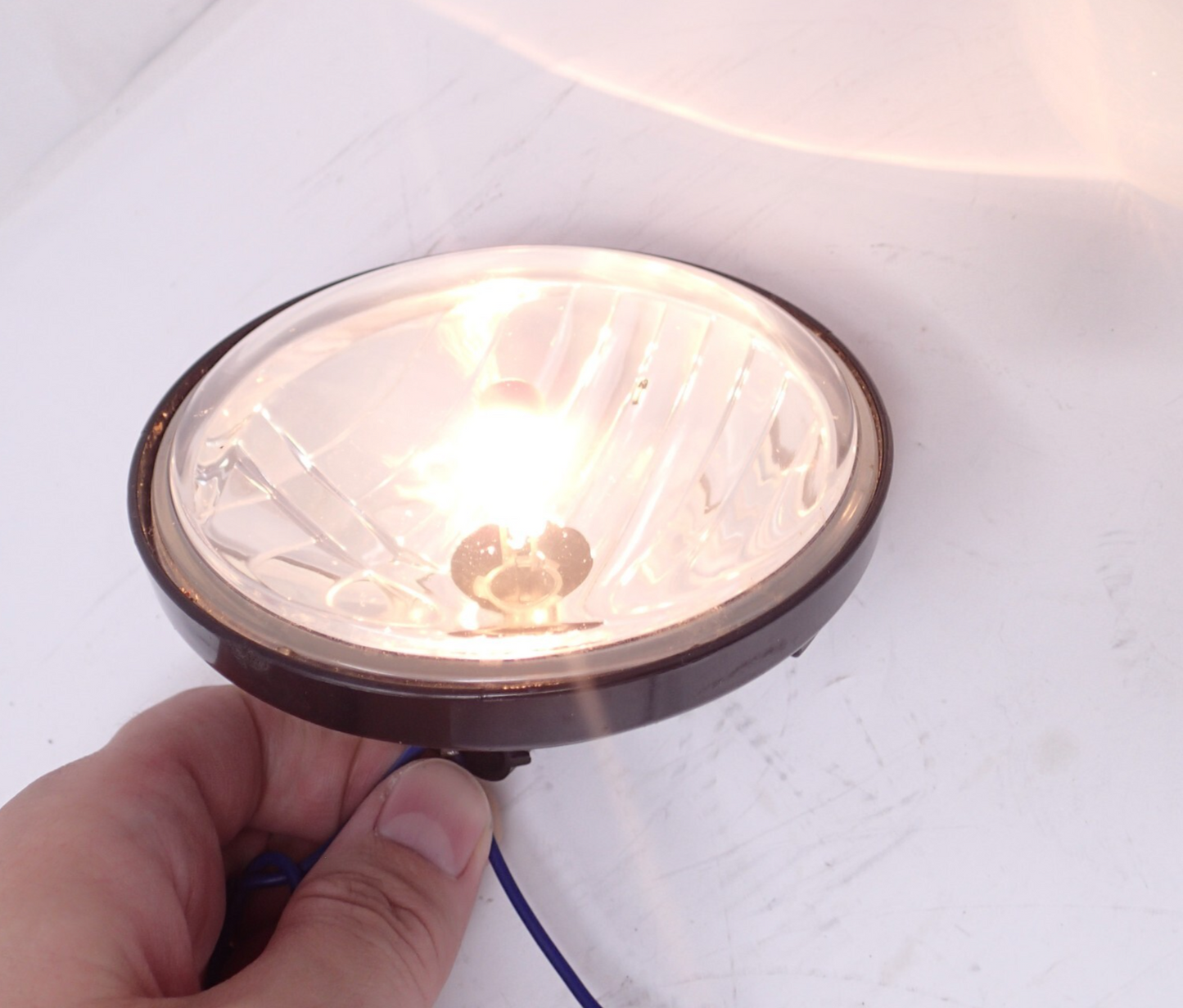 Harley-Davidson OEM Auxiliary Passing Lamp Housing black 68414-05 TESTED