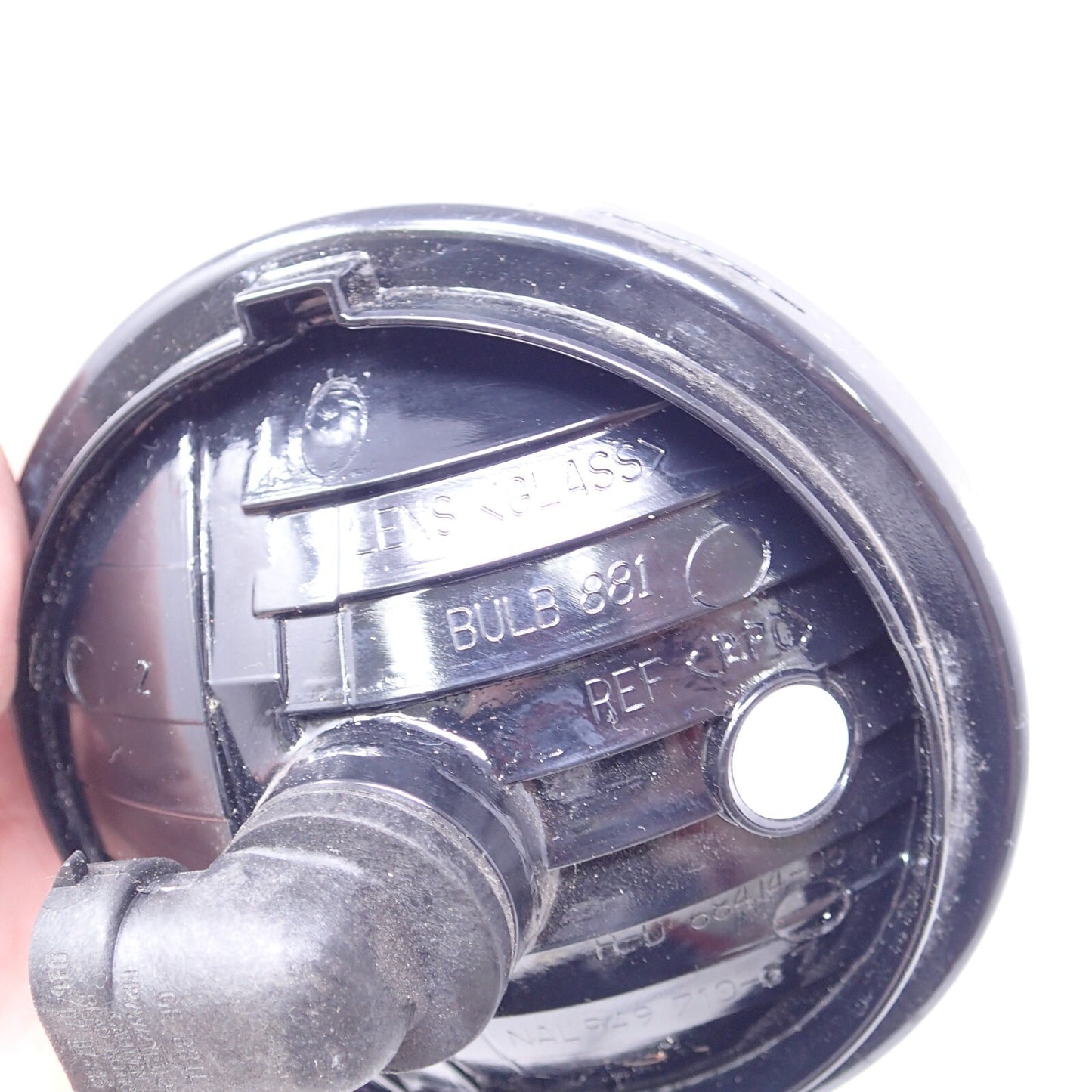 Harley-Davidson OEM Auxiliary Passing Lamp Housing black 68414-05 TESTED