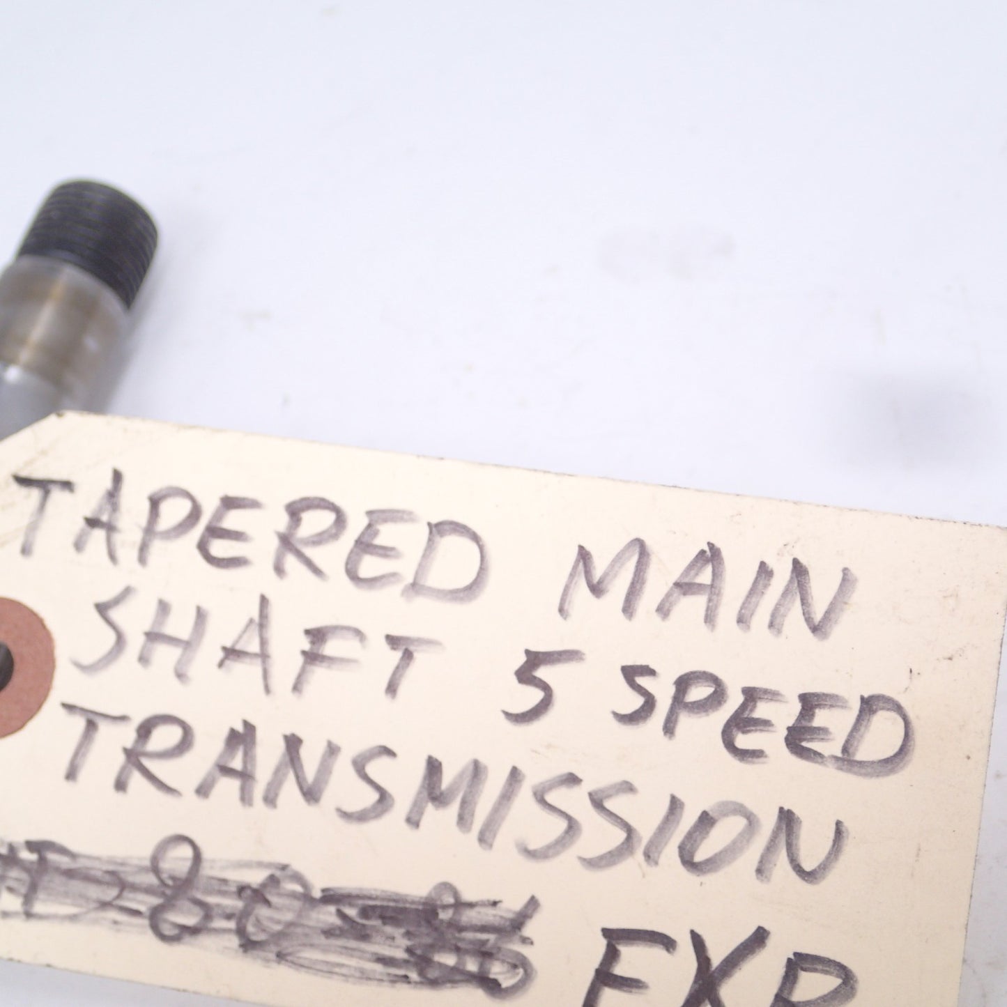 TAPERED MAIN SHAFT 5 SPEED TRANSMISSION