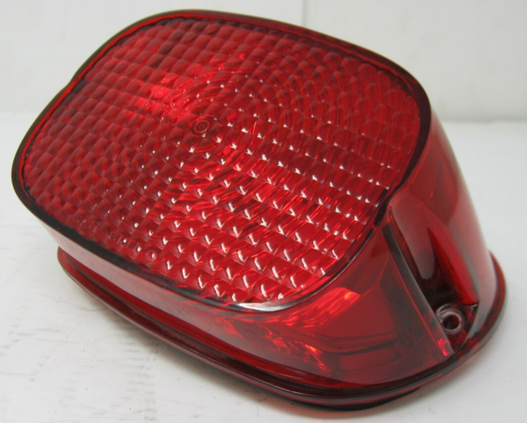 Harley-Davidson OEM 05-24 Tail Light Lens with Clear Lic. Plate Insert  68140-04