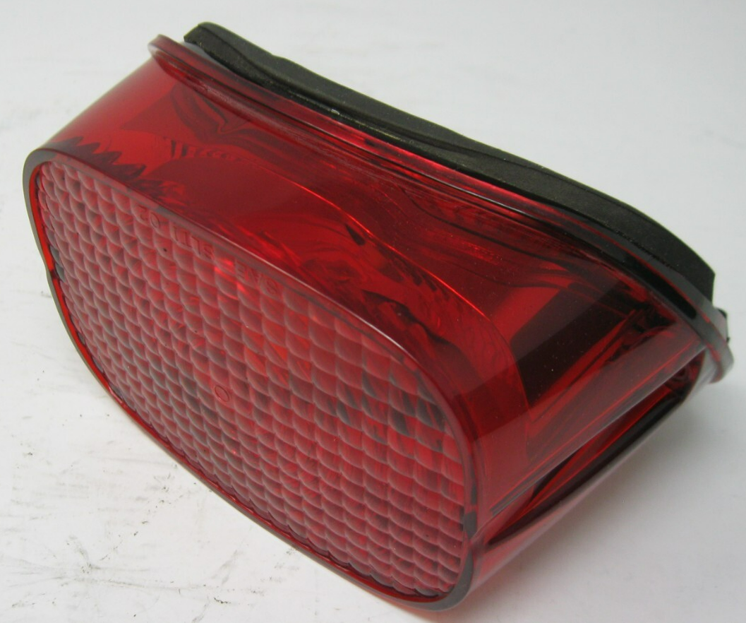 Harley-Davidson OEM 05-24 Tail Light Lens with Clear Lic. Plate Insert  68140-04