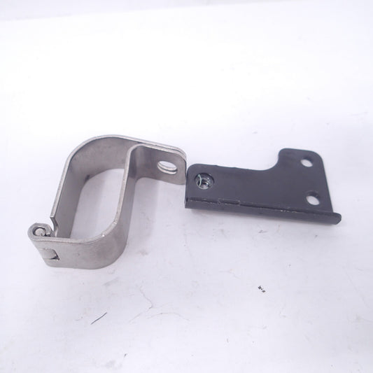 09-23 HARLEY OEM TOURING FLHT FLHX CROSSOVER EXHAUST MOUNTING CLAMP + BRACKET