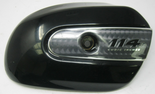 Harley-Davidson 18-23 Touring Black Air Cleaner Cover with 114 Badge 61300922