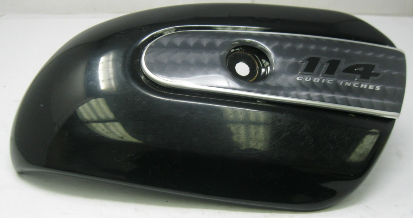 Harley-Davidson 18-23 Touring Black Air Cleaner Cover with 114 Badge 61300922