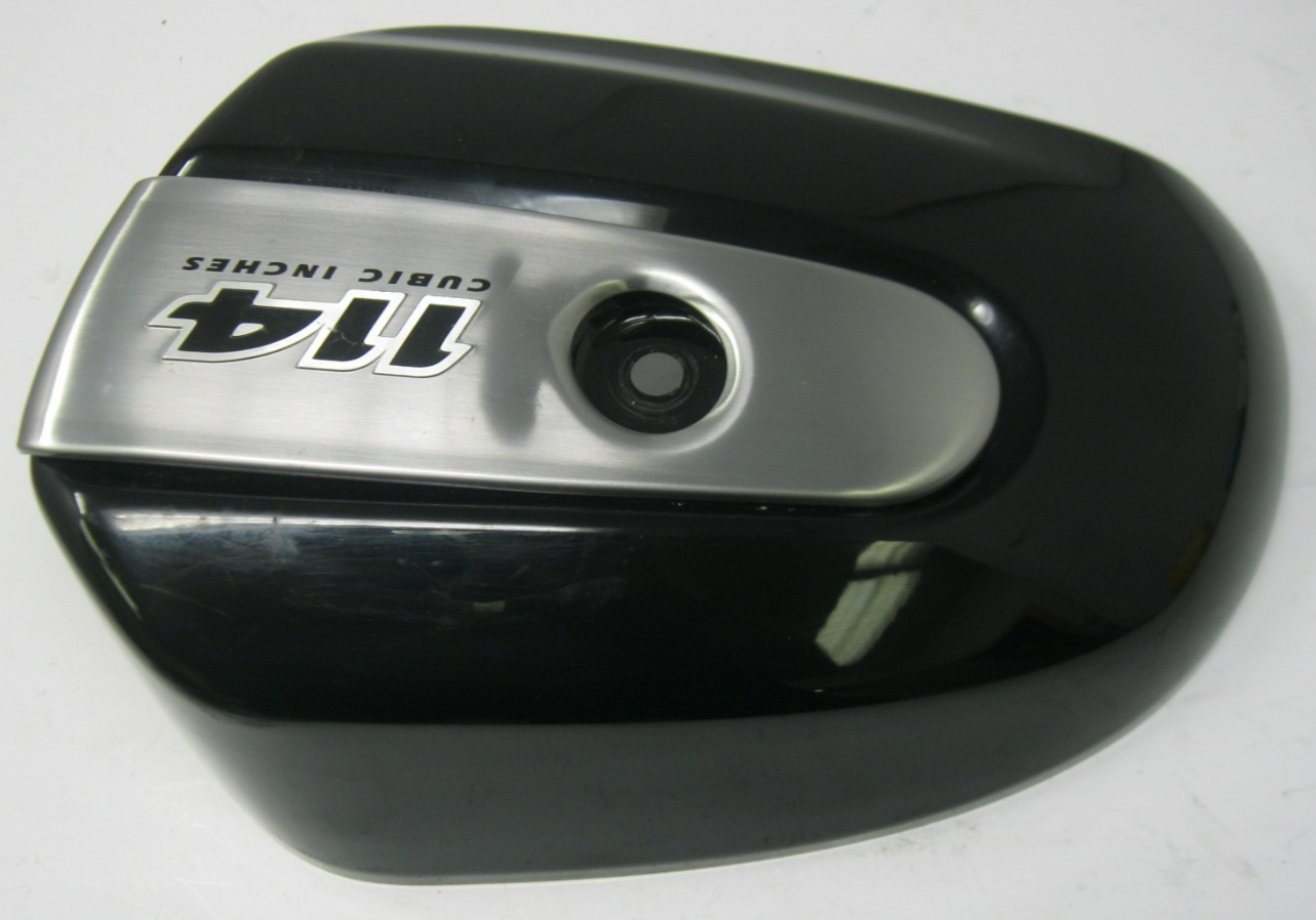 Harley-Davidson 18-23 Touring Black Air Cleaner Cover with 114 Badge 61300922