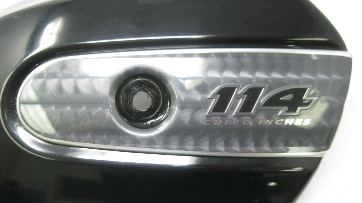 Harley-Davidson 18-23 Touring Black Air Cleaner Cover with 114 Badge 61300922
