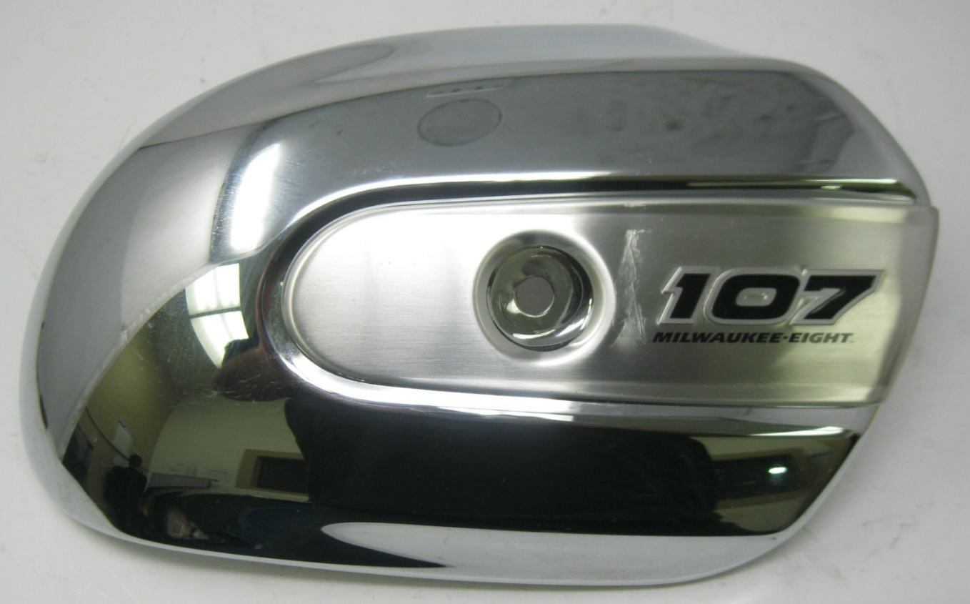 Harley-Davidson OEM 18-24 Air Cleaner Cover with SILVER 107 Badge 29000216