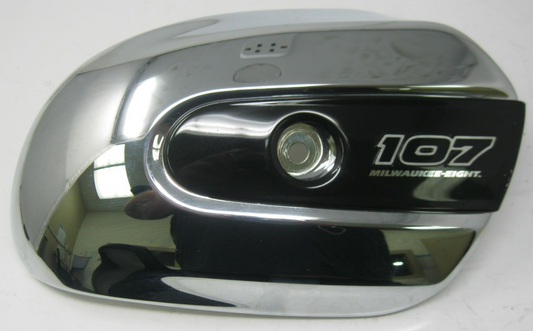 Harley-Davidson OEM 18-24 Touring Air Cleaner Cover with 107 Badge 29000216