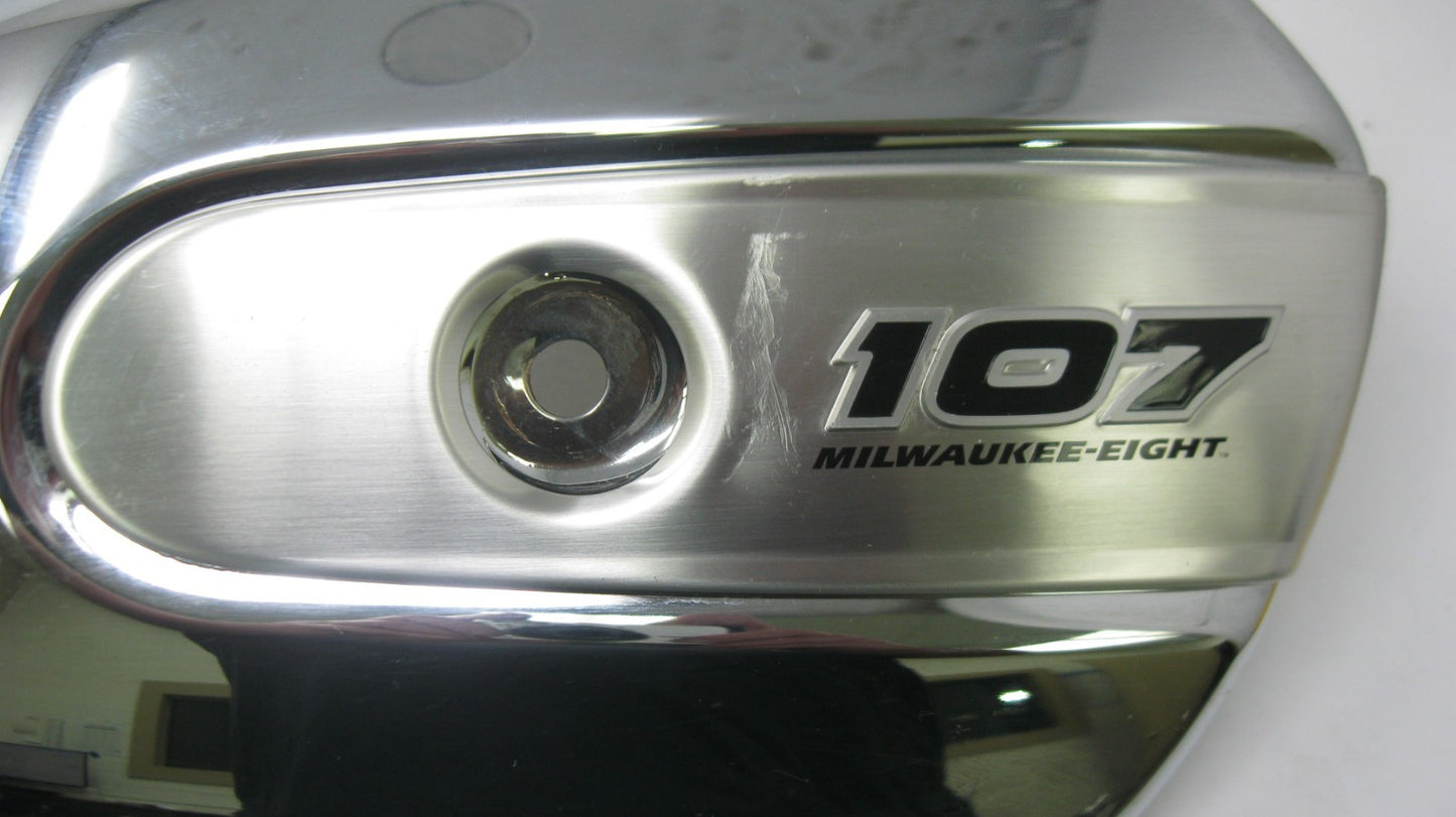 Harley-Davidson OEM 18-24 Air Cleaner Cover with SILVER 107 Badge 29000216