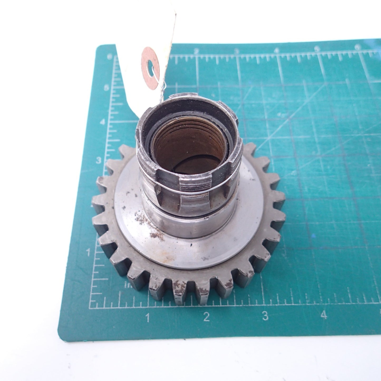 4 SPD TRANSMISSION MAINSHAFT 4TH GEAR OEM HARLEY DAVIDSON FL FX 1977-84 35067-77