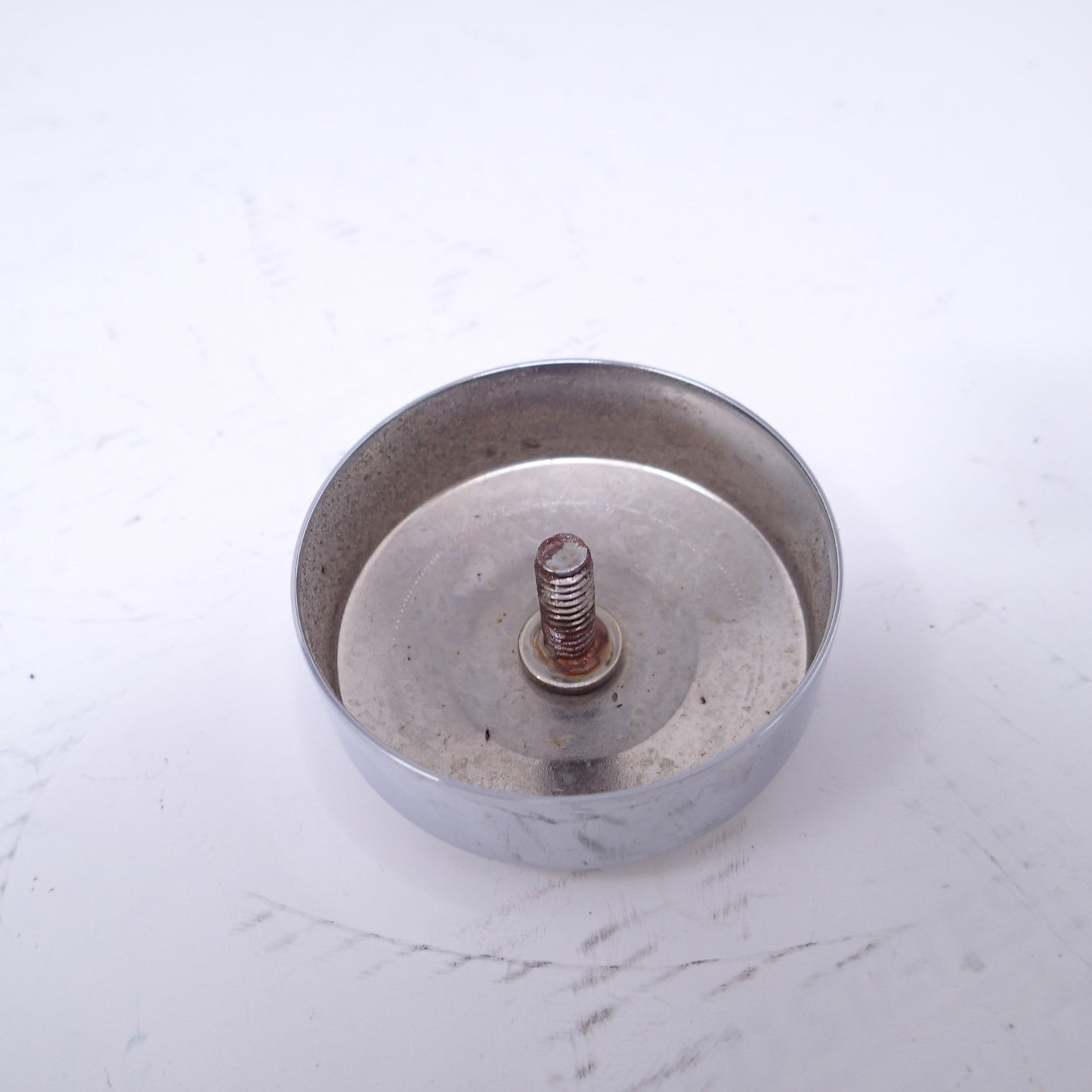 HARLEY DAVIDSON FXWG FXST STEERING STEM TRIPLE TREE CAP CHRM 45670-80 80 UP USED