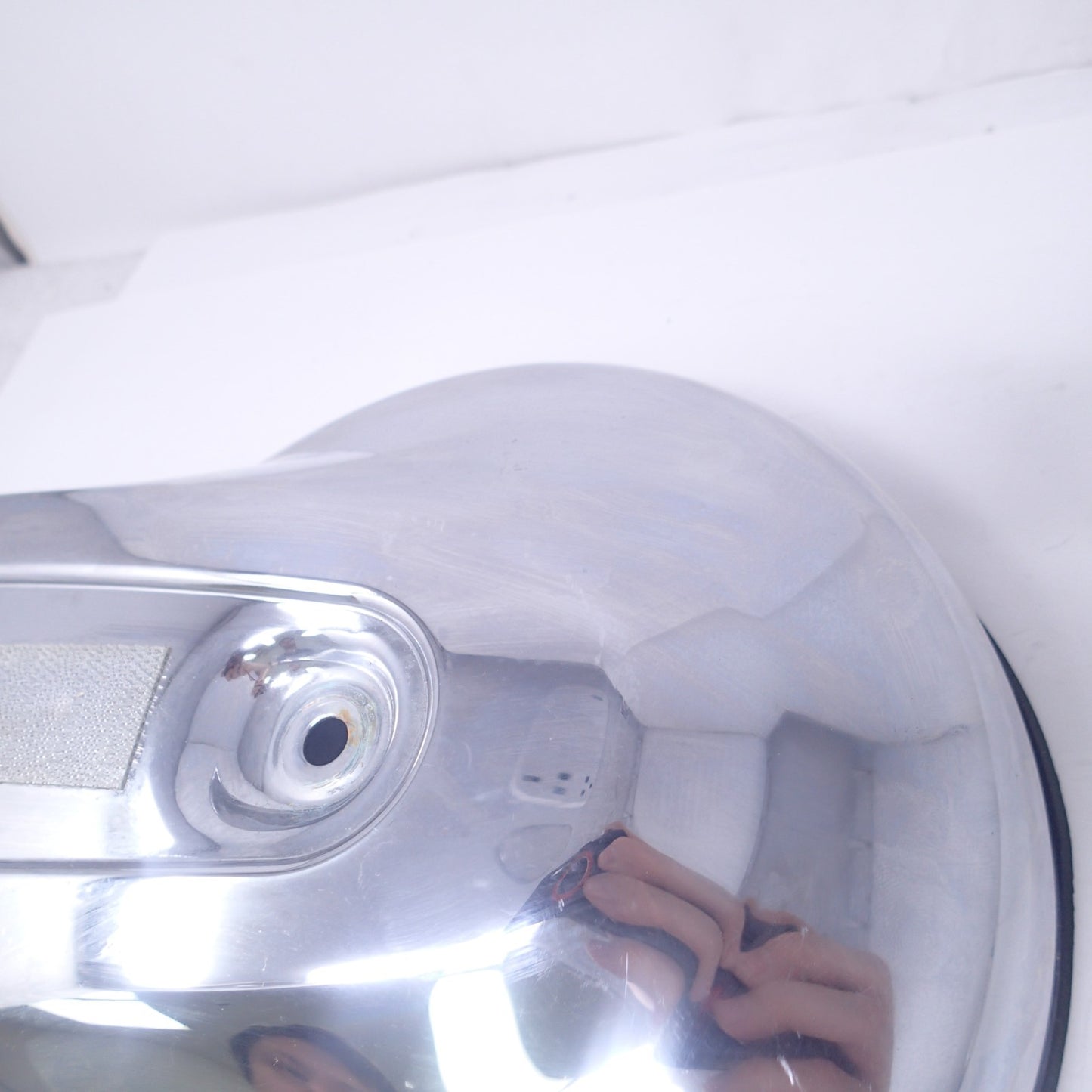 oem Harley 61300273 Chrome  Round Air Cleaner Filter Cover 14-16 Touring