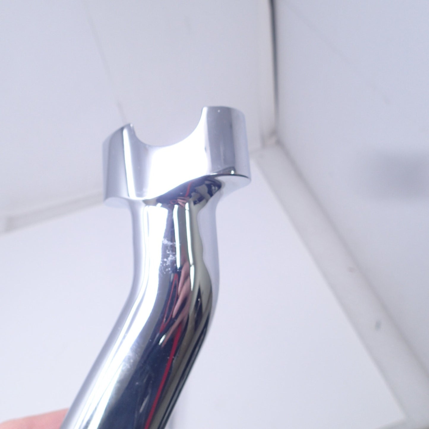 Drag Specialties Chrome 5.5" Buffalo Risers 1" Pullback Dyna Harley DS-290112