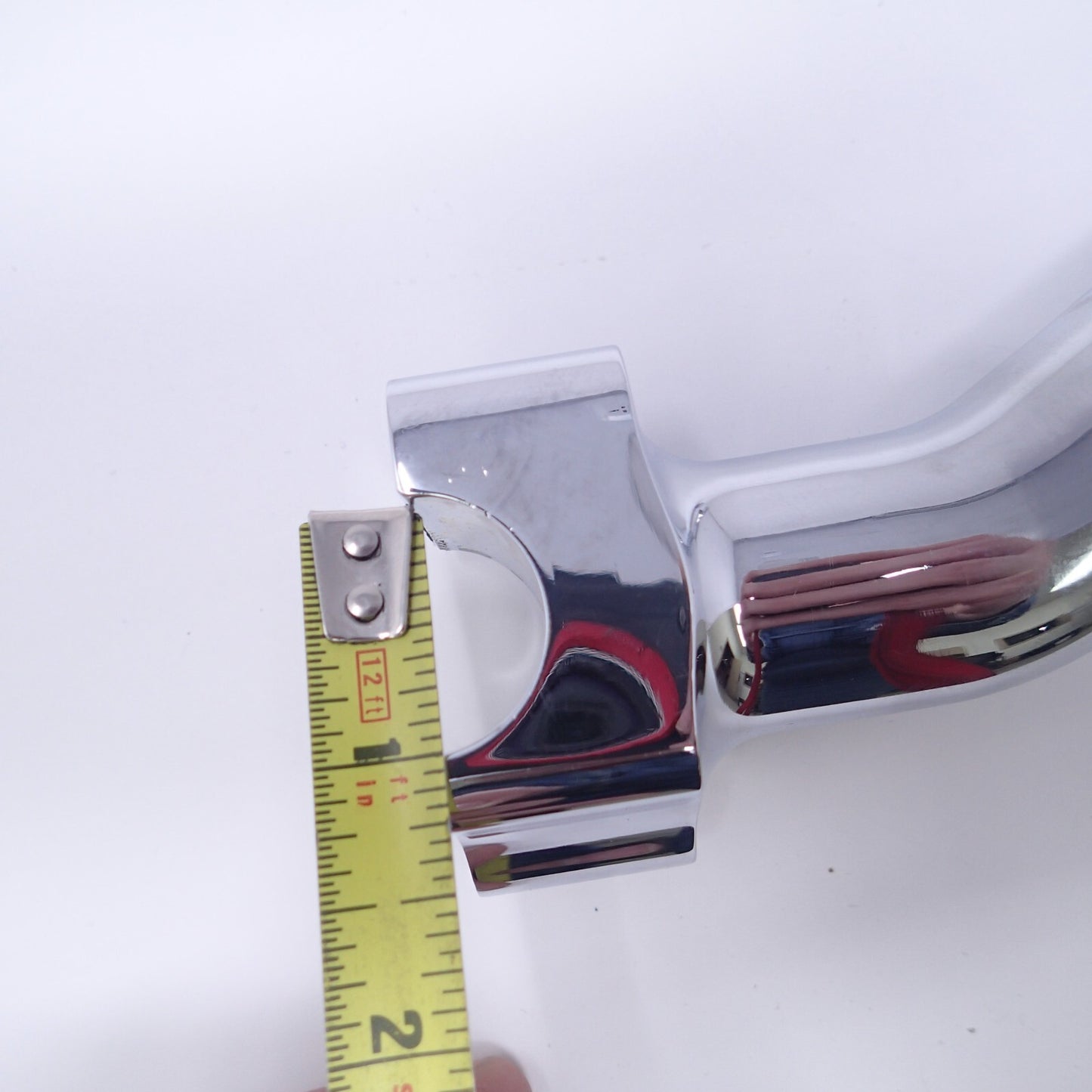 Drag Specialties Chrome 5.5" Buffalo Risers 1" Pullback Dyna Harley DS-290112