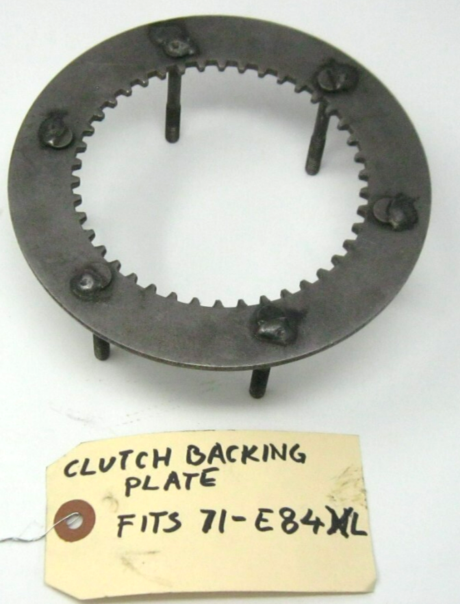 6 Bolt 1971-Early 84 Harley- Davidson Sportster Clutch Backing Plate 38005-74