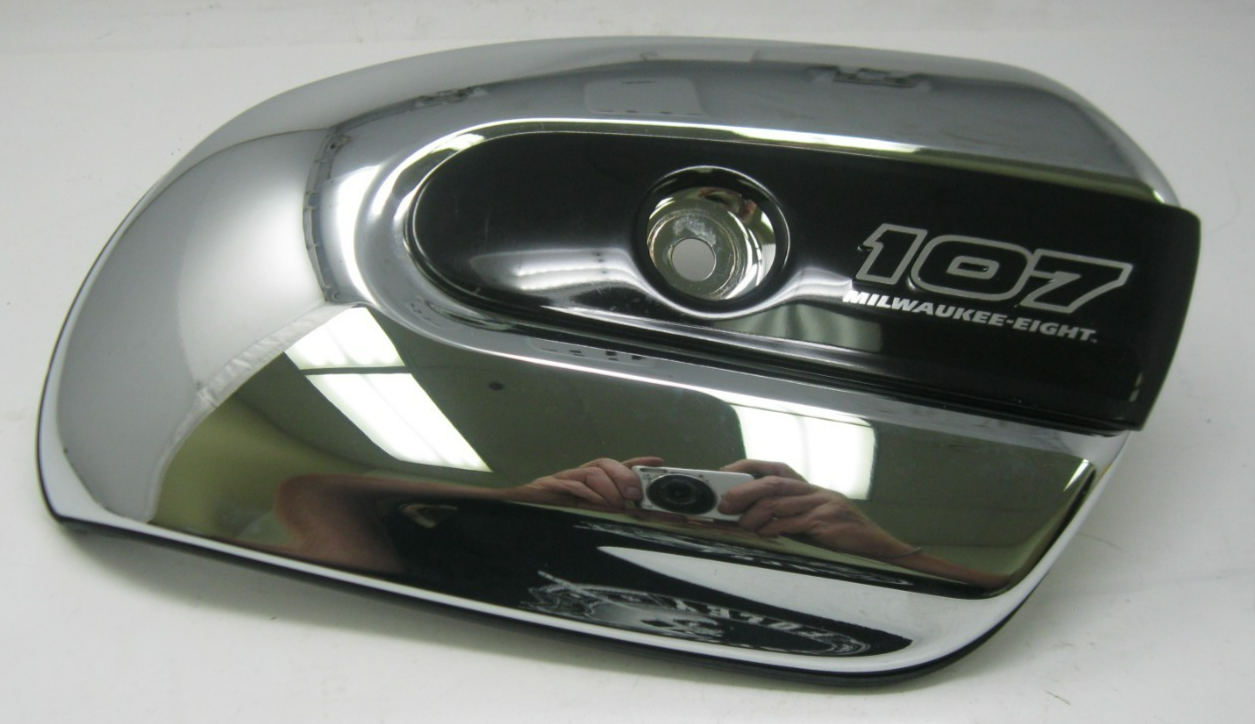 Harley-Davidson OEM 18-24 Touring Air Cleaner Cover with 107 Badge 29000216