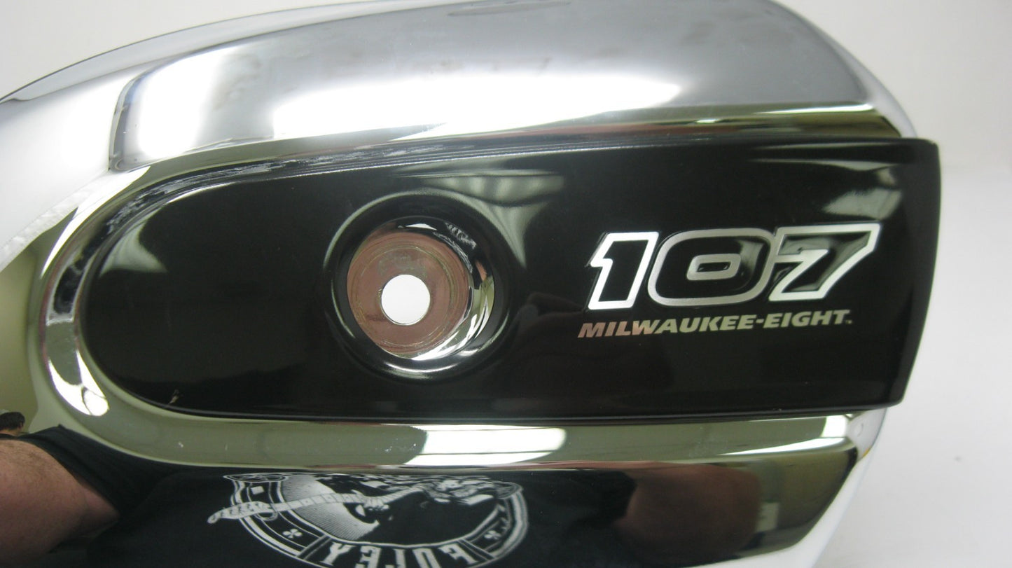 Harley-Davidson OEM 18-24 Touring Air Cleaner Cover with 107 Badge 29000216