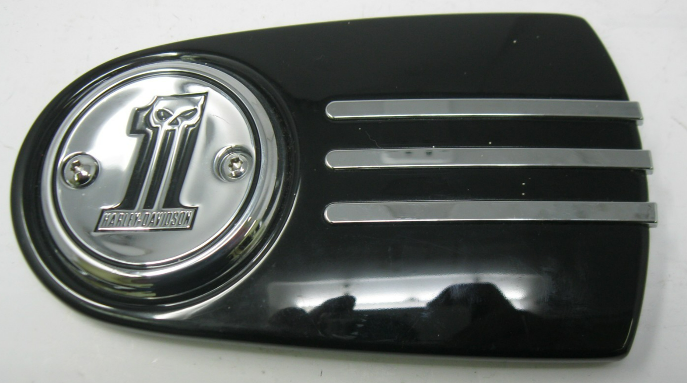 Harley-Davidson OEM Number 1 Skull Collection Air Cleaner Badge 61300218