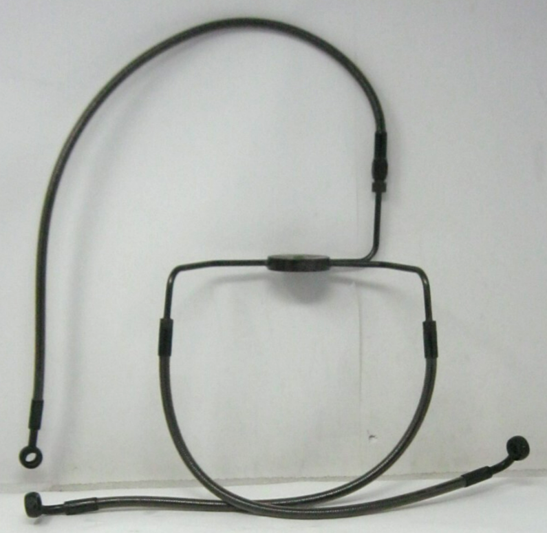 Magnum Braided Brake Line - Bottoms appx. 15' Top Appx. 24" (SEE FITMENT BELOW)