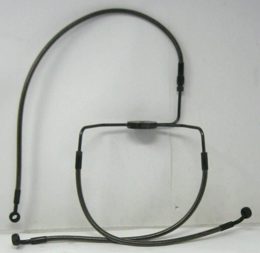 Magnum Braided Brake Line - Bottoms appx. 15' Top Appx. 24" (SEE FITMENT BELOW)