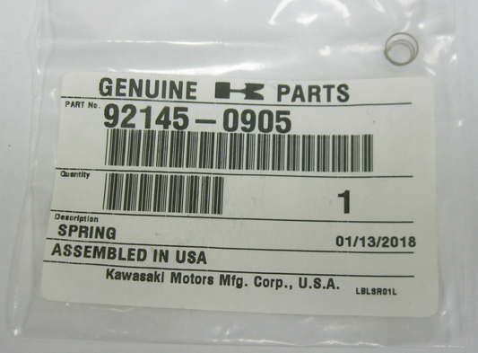 Kawasaki OEM 2012-2025 Teryx Frame Fitting Spring 92145-0905