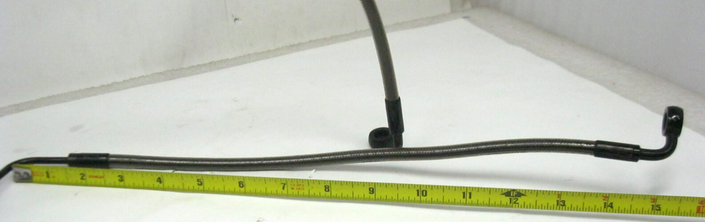 Magnum Braided Brake Line - Bottoms appx. 15' Top Appx. 24" (SEE FITMENT BELOW)