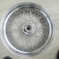 Harley Davidson 17" x4.5 Chrome Front Wheel Rim ( READ)! Need Replace HUB