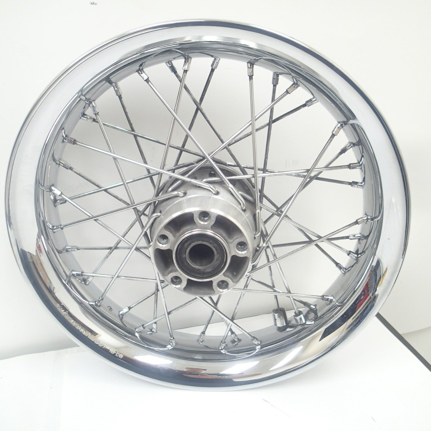 Harley Davidson 16M/C X MT3.00T Chrome Front Wheel Rim 2000 - 2017 ( READ)!