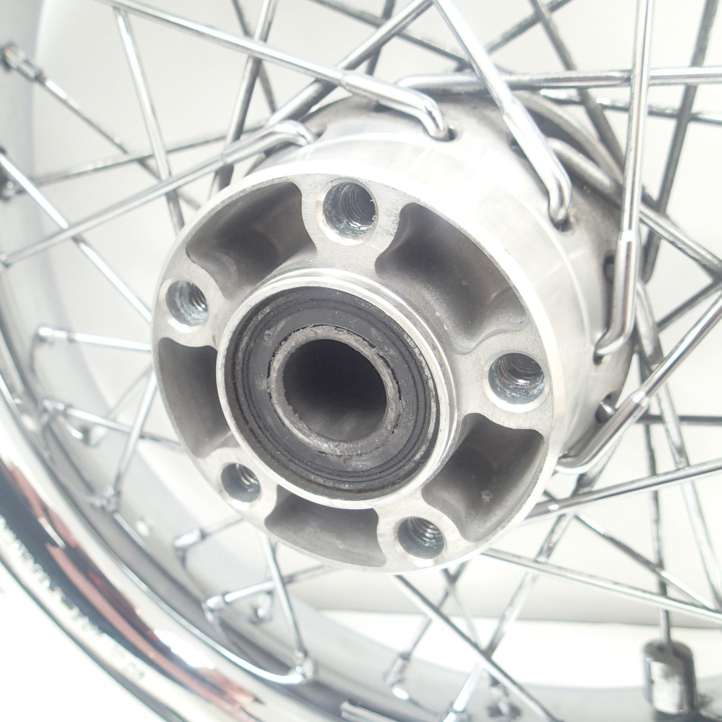 Harley Davidson 16M/C X MT3.00T Chrome Front Wheel Rim 2000 - 2017 ( READ)!