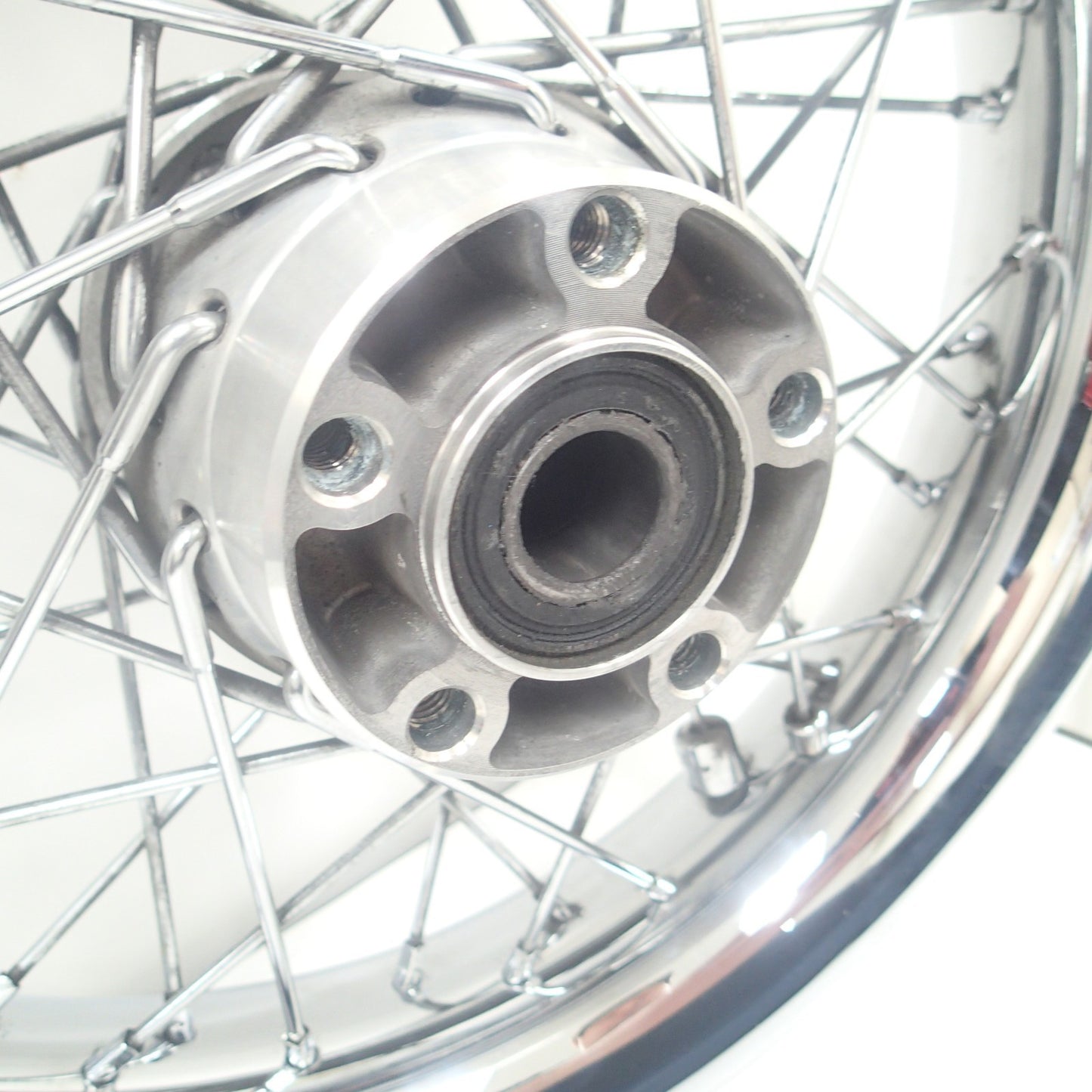 Harley Davidson 16M/C X MT3.00T Chrome Front Wheel Rim 2000 - 2017 ( READ)!