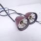 Custom Harley TURN SIGNAL NICKEL cherry RED? (2pcs)
