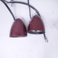 Custom Harley TURN SIGNAL NICKEL cherry RED? (2pcs)