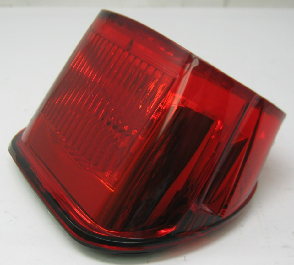 Harley-Davidson OEM Tail Light with Solid Red Lens (No Bulb or Socket) 68368-03