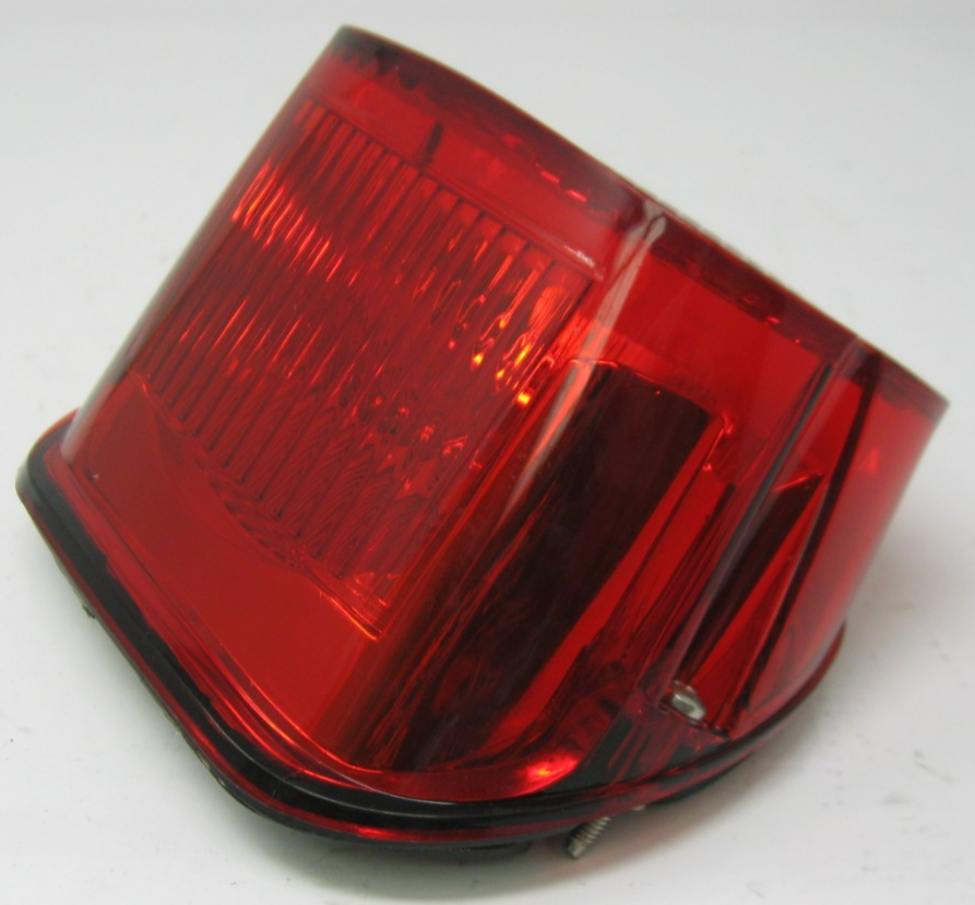 Harley-Davidson OEM Tail Light with Solid Red Lens (No Bulb or Socket) 68368-03