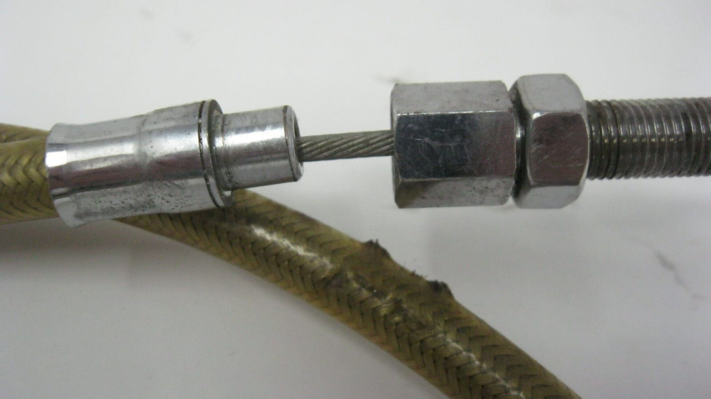 Clutch Cable (Appx. 58" Total) 53" Casing For Harley-Davidson (Fitment Unknown)