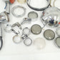 Harley miscellaneous Moto parts light motorcycle rings headlights Junk art