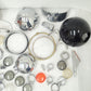 Harley miscellaneous Moto parts light motorcycle rings headlights Junk art