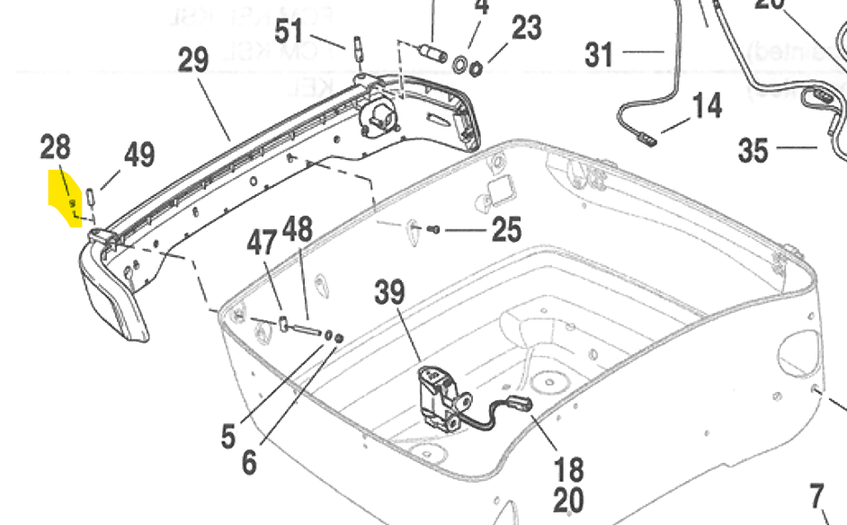 Harley-Davidson OEM 14-24 Touring Tour-Pak Dome Plug 12100023