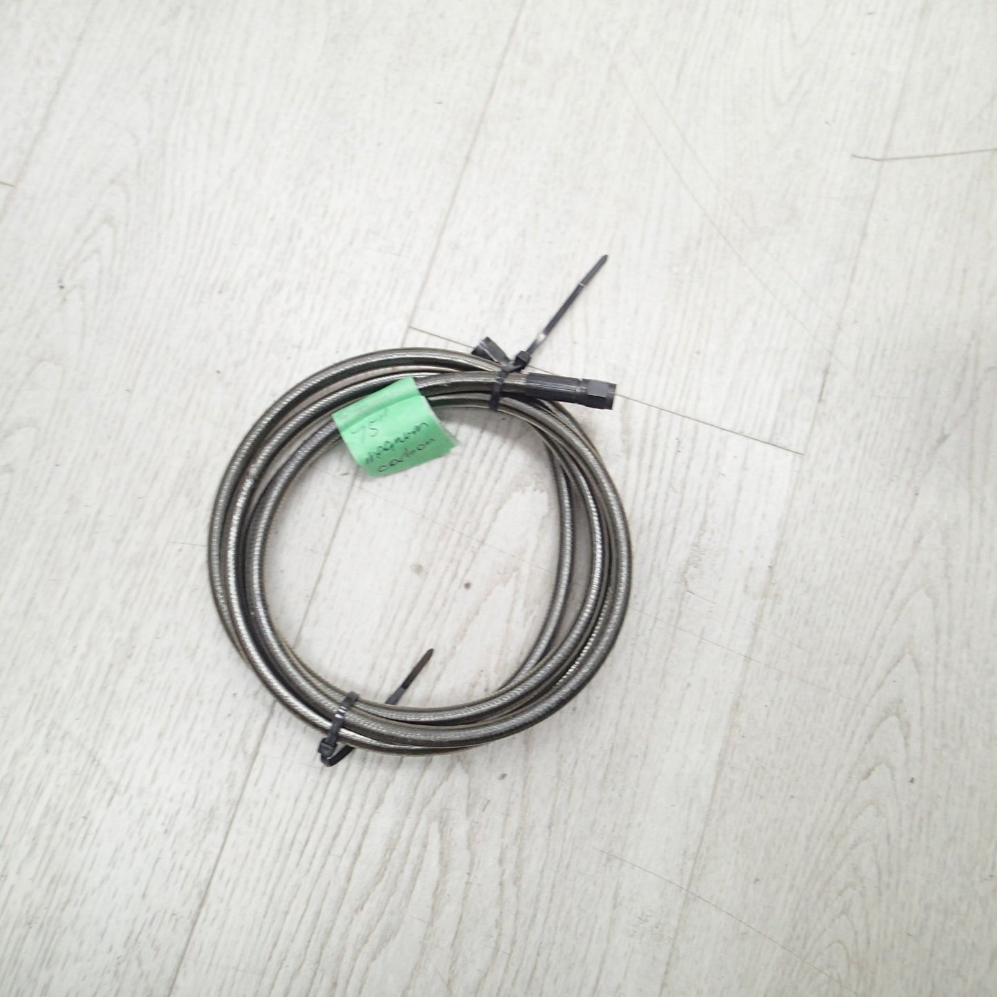 Magnum Carbon Universal Brake Line 75in  For Harley-Davidson