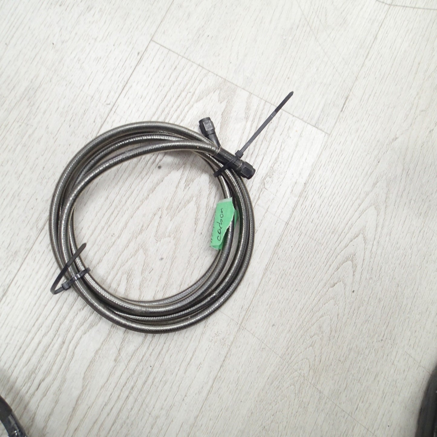 Magnum Carbon Universal Brake Line 75in  For Harley-Davidson