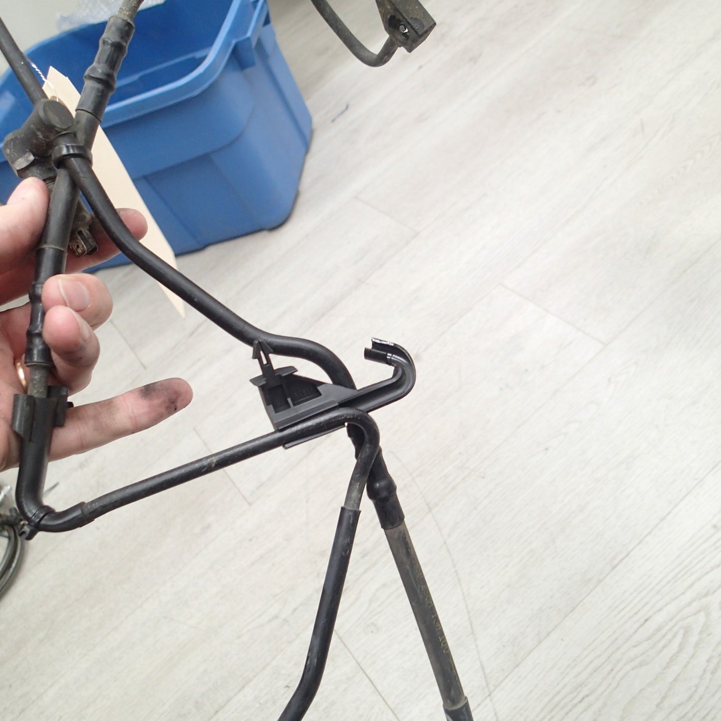 16 Harley Ultra Limited Electra Touring Rear Brake Hose Line Pipe - ABS 41800012