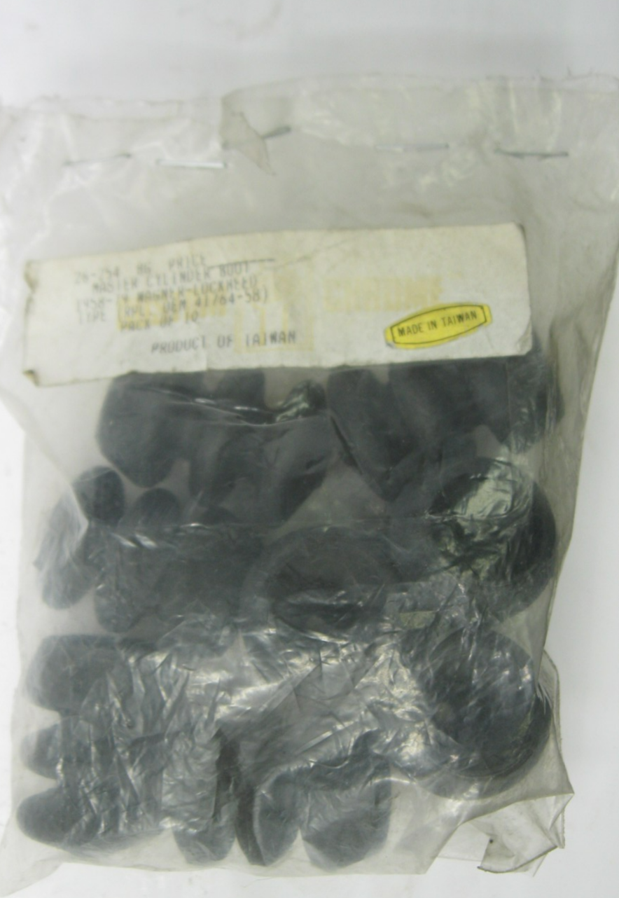 8 Wagner Lockheed Type Rear Master Cylinder Boots 26-254 Replace Harley 41764-58